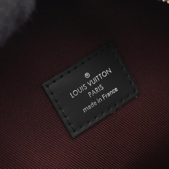 Louis Vuitton Josh Backpack Bag Monogram Macassar Brown Black - Picture 4 of 9